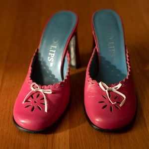Two Lips Pink Heels